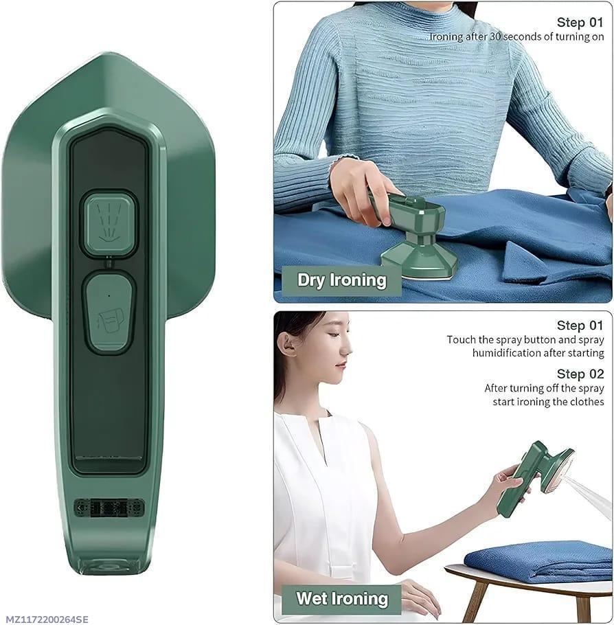 Handheld Garment Steamer – Portable Mini Steam Iron for Home & Travel