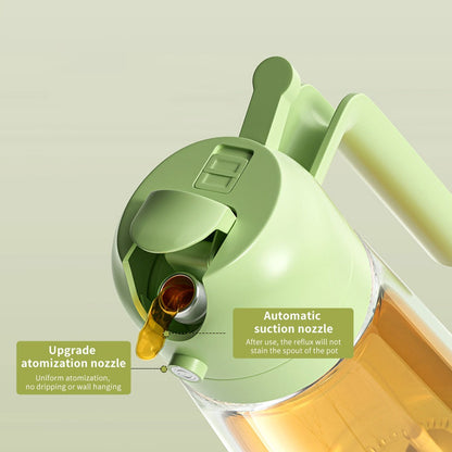 2-in-1 Oil Sprayer Bottle – Spray & Pour Dispenser for Cooking, Baking & BBQ