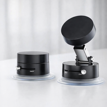 360° Rotating Magnetic Car Mount – Vacuum Suction Phone Holder